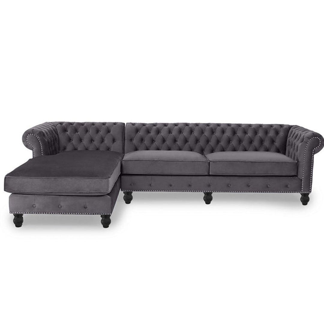 Opulent Oasis Gray Harmony Sofa (3)